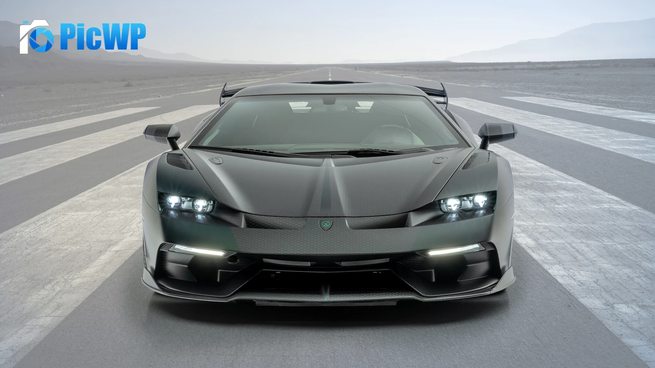 Lamborghini Aventador SVJ Mansory Cabrera 4K PC Wallpaper