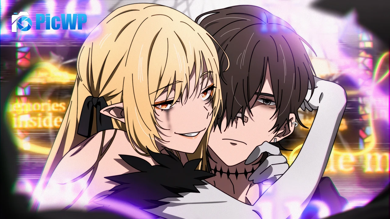 Shinobu Oshino Koyomi Araragi 4K PC Wallpaper