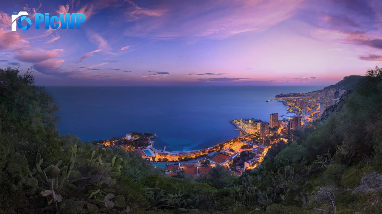 Monaco City Cityscape 4K PC Wallpaper
