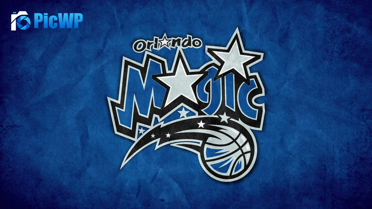 Orlando Magic Blue background 4K PC Wallpaper