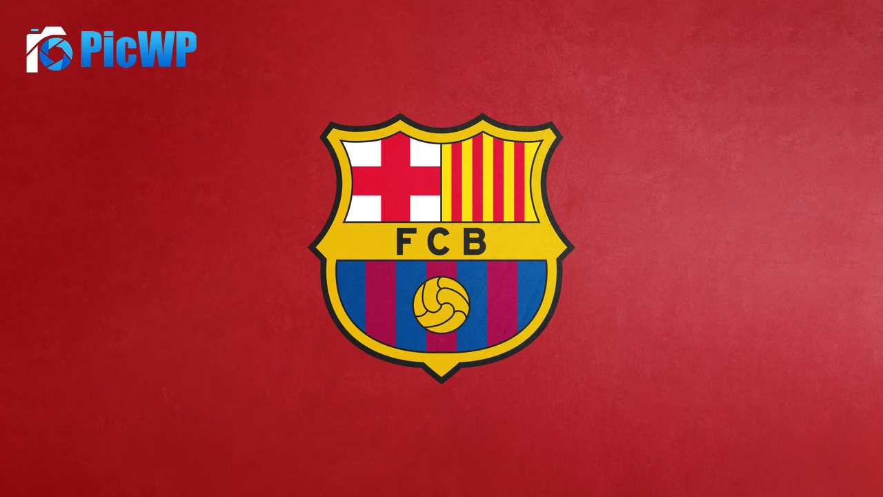 FCB Red background 4K PC Wallpaper