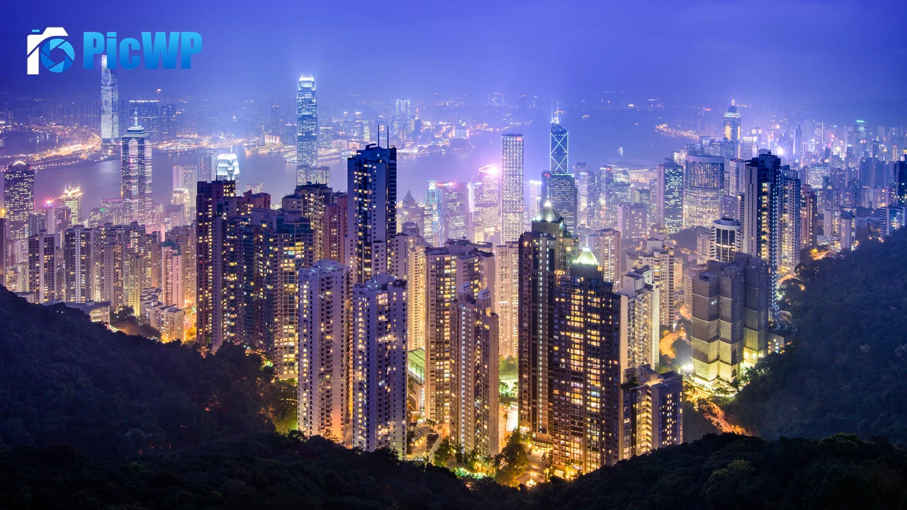 Victoria Peak Hong Kong City 4K PC Wallpaper