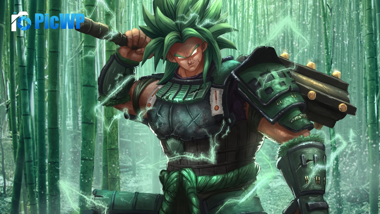 Broly Samurai 4K PC Wallpaper
