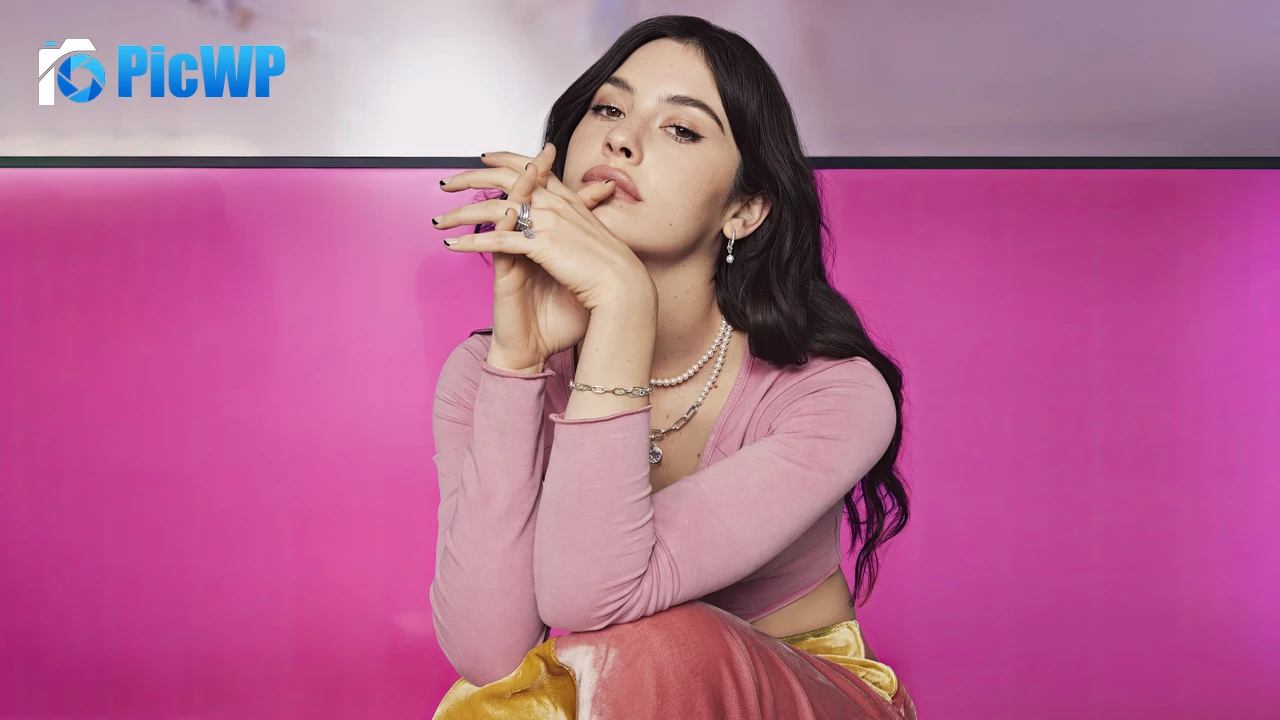 Gracie Abrams Pink aesthetic 4K PC Wallpaper