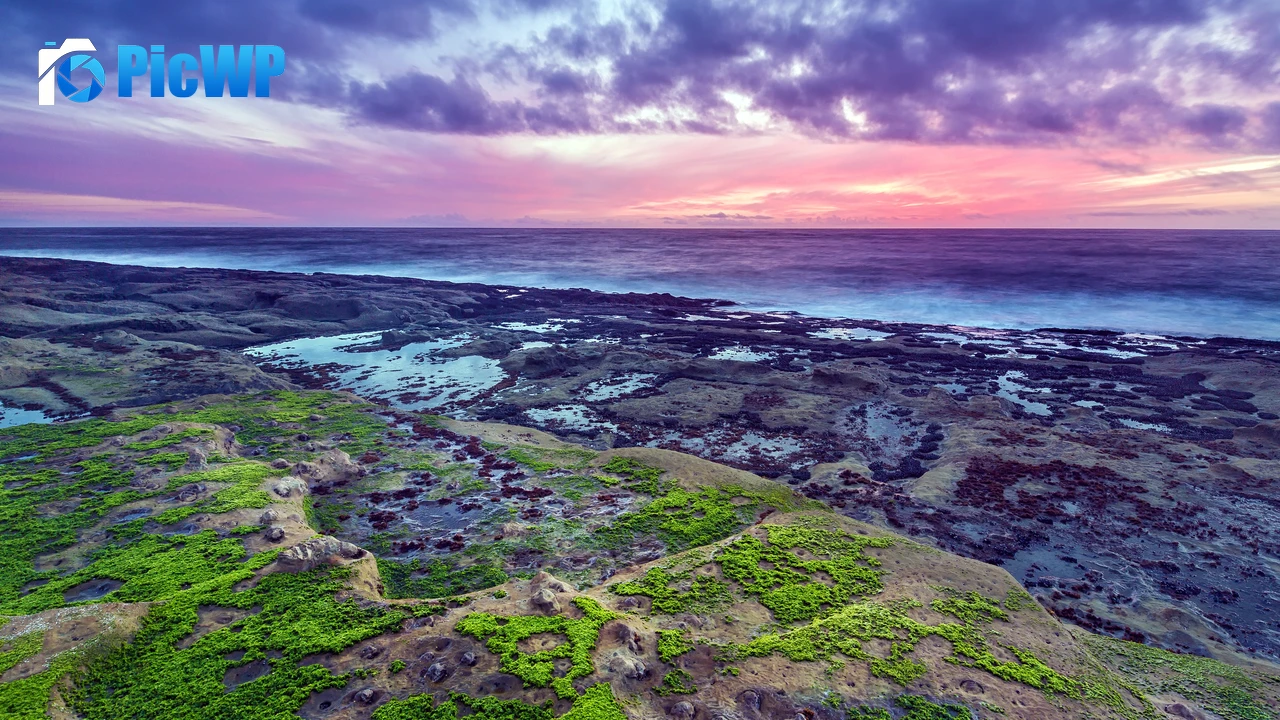 Rocky coast Seascape 4K PC Wallpaper