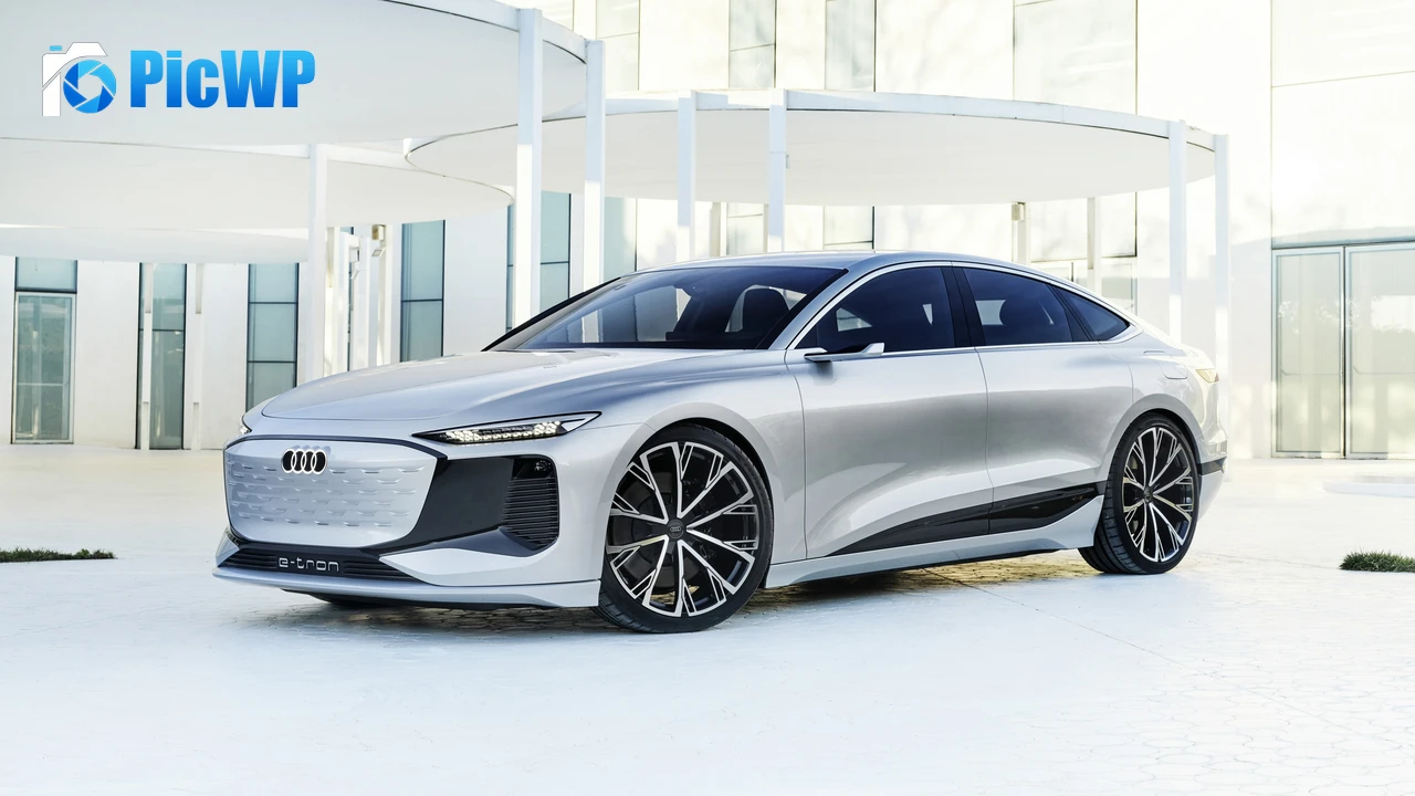 Audi A6 e-tron Concept Electric cars 4K PC Wallpaper