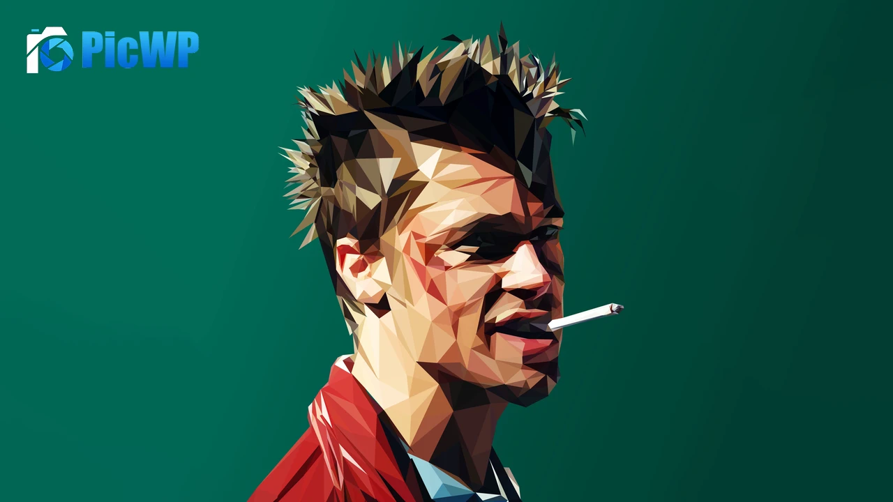 Brad Pitt Tyler Durden 4K PC Wallpaper