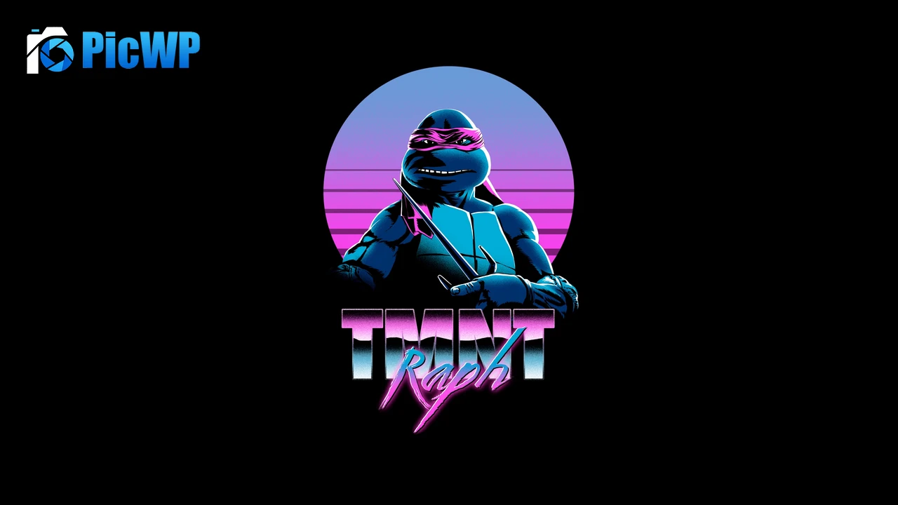 Raphael (TMNT) AMOLED 4K PC Wallpaper