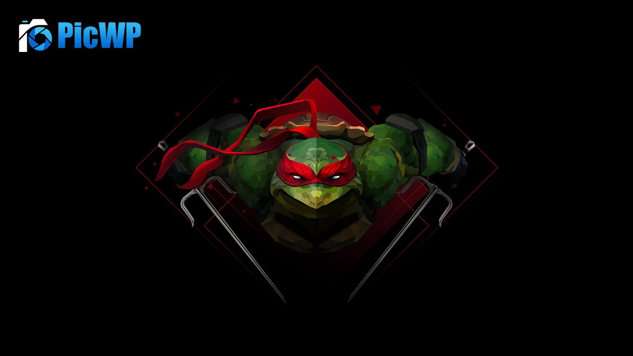 Raphael TMNT 4K PC Wallpaper