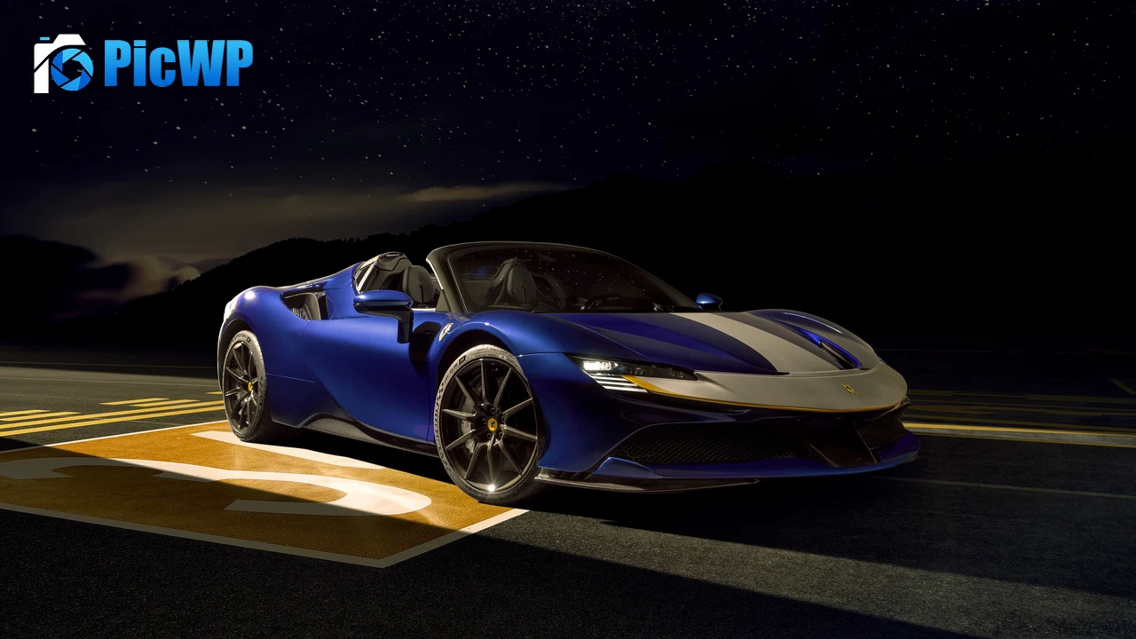 Ferrari SF90 Spider Luxury sports cars 4K PC Wallpaper