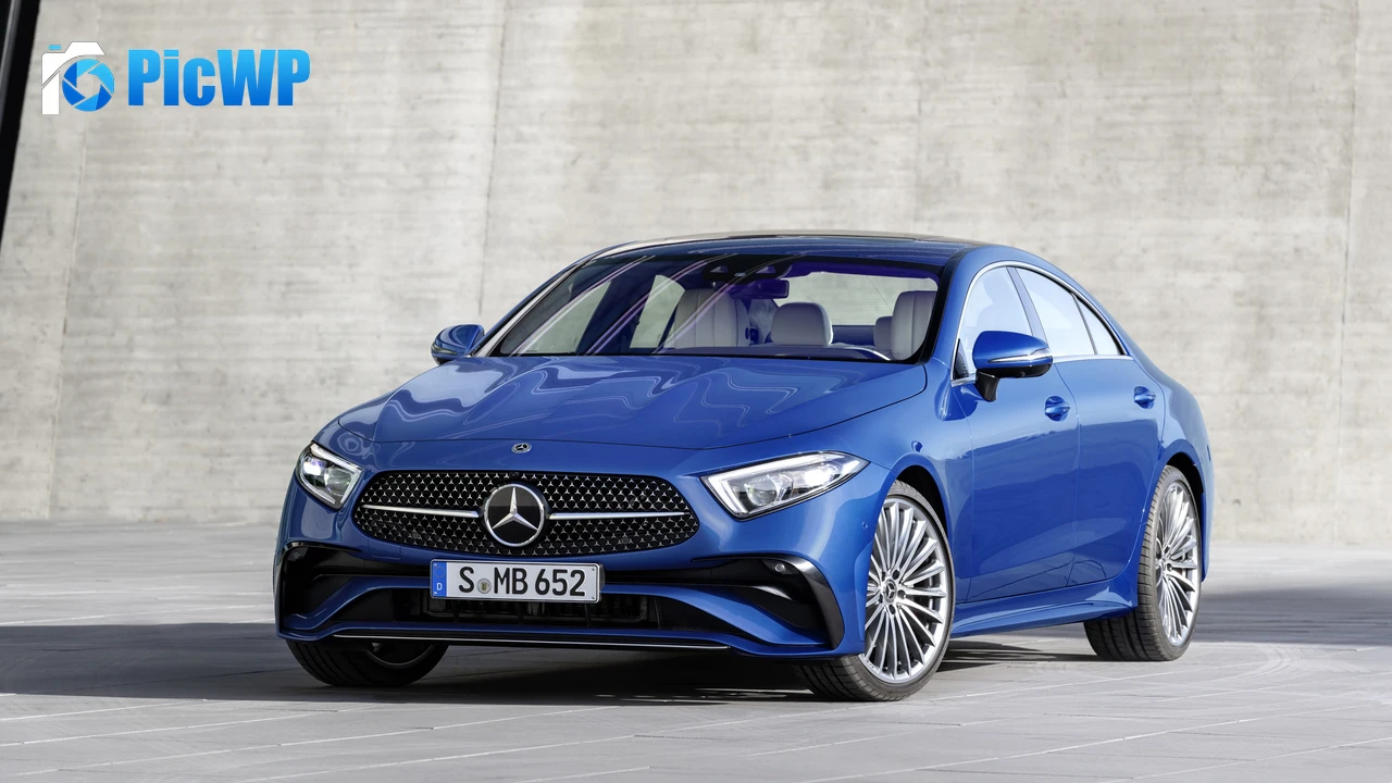 Mercedes-Benz CLS 350 AMG Line 4K PC Wallpaper