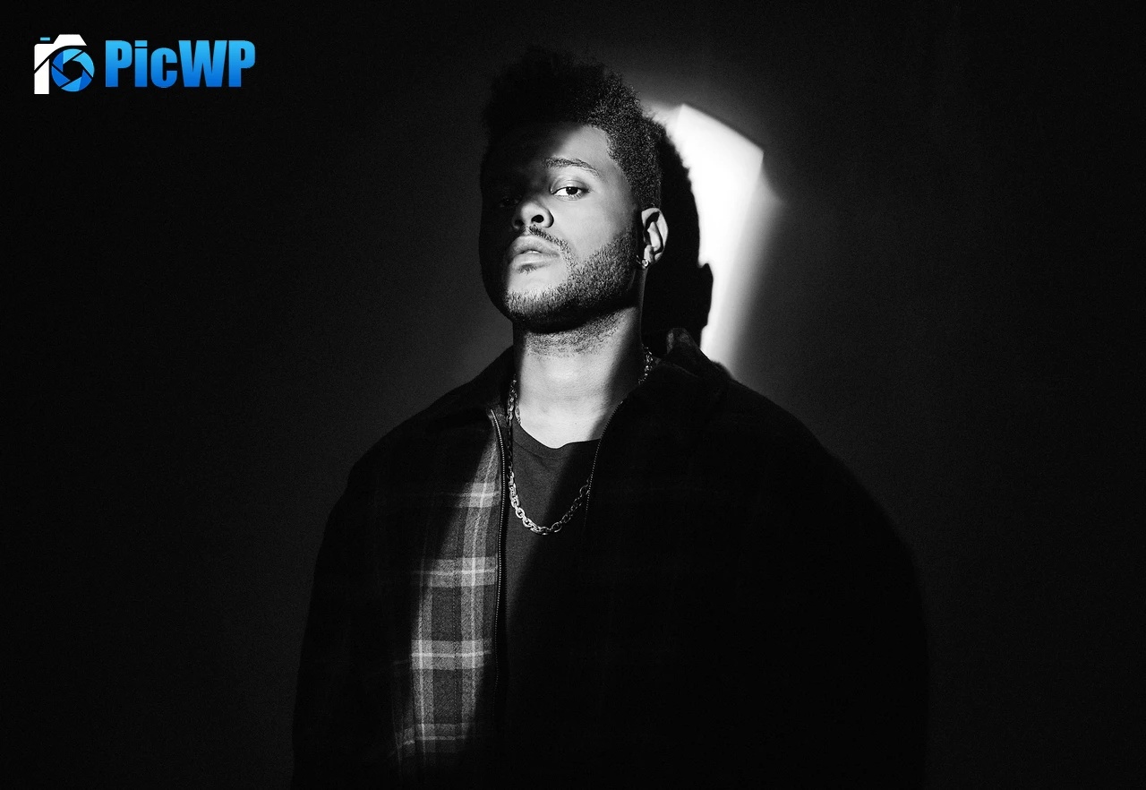 The Weeknd Monochrome 4K PC Wallpaper