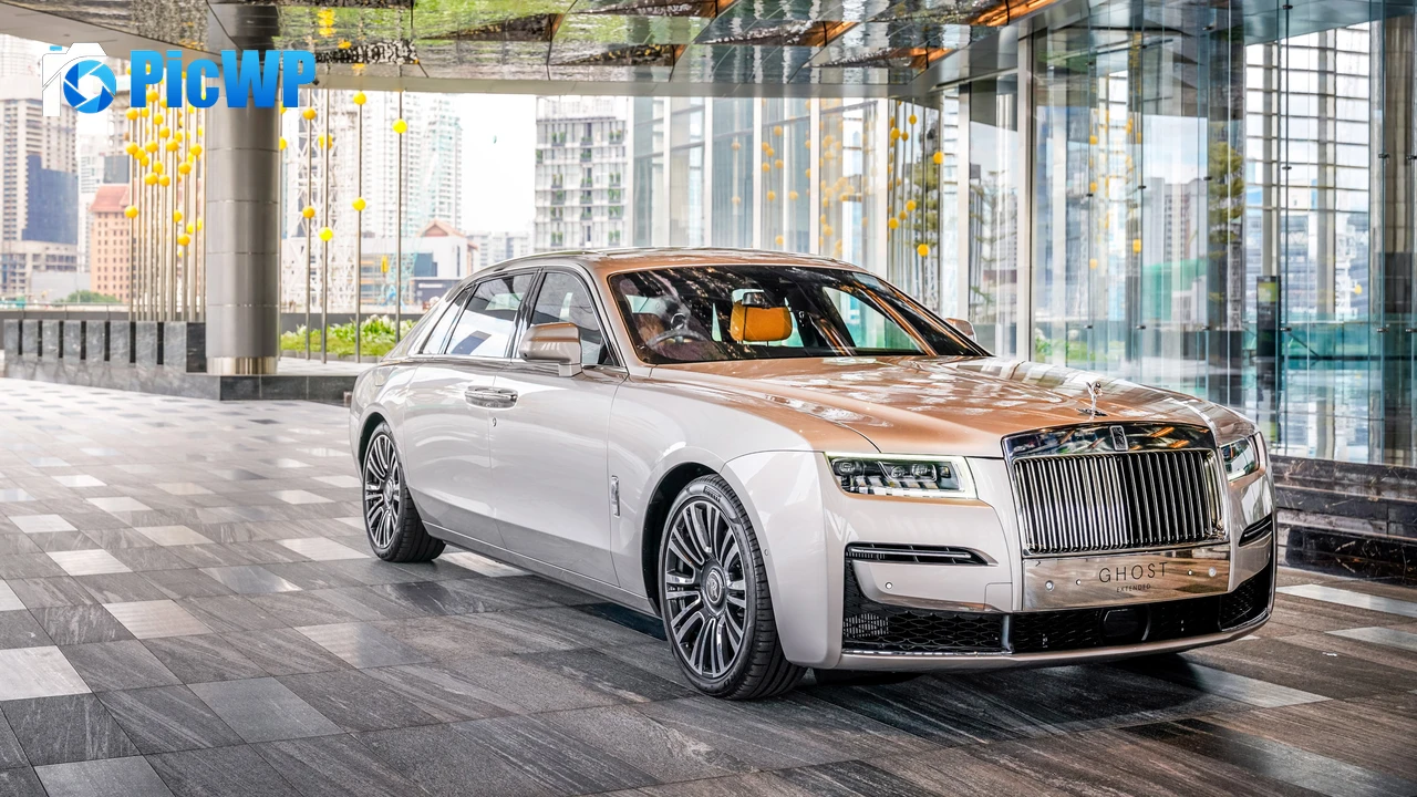Rolls-Royce Ghost Extended Wheelbase 2021 4K PC Wallpaper