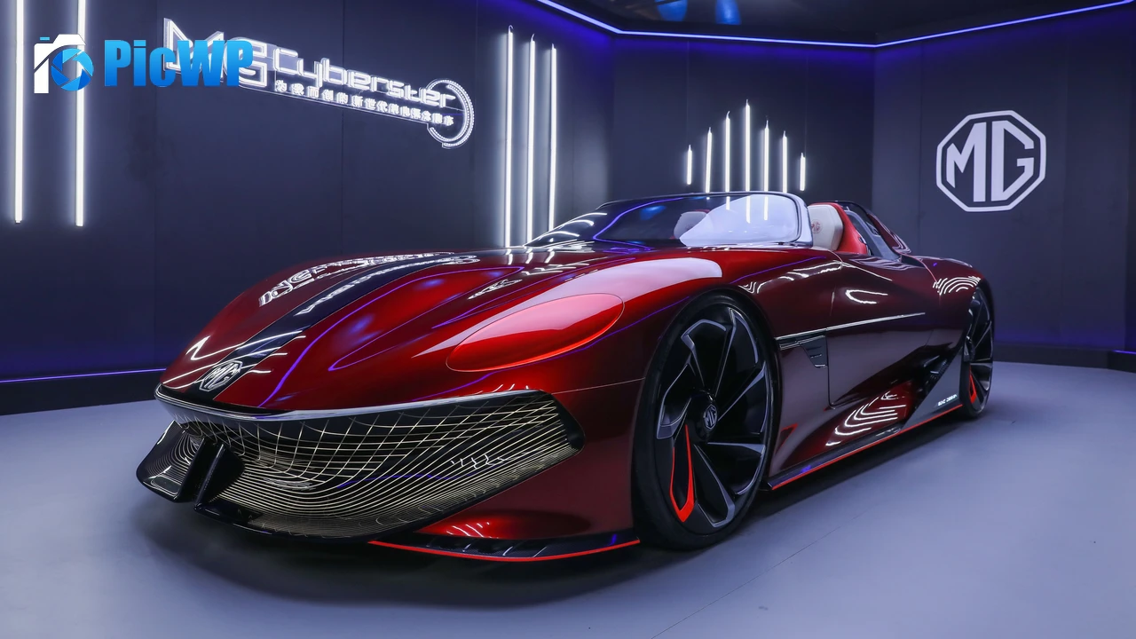 MG Cyberster Concept Electric Sports cars 4K PC Wallpaper
