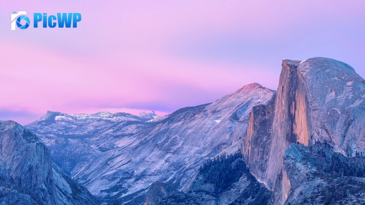 OS X Yosemite Half Dome 4K PC Wallpaper