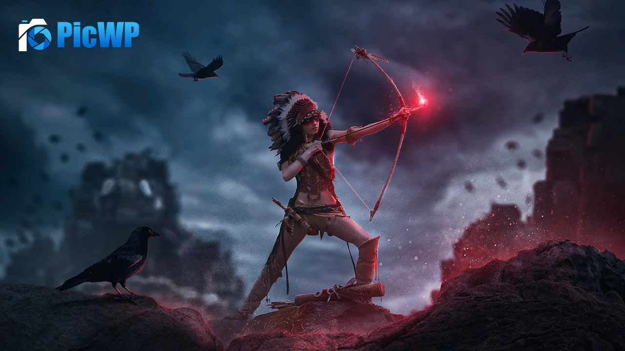 Native American Tribal 4K PC Wallpaper