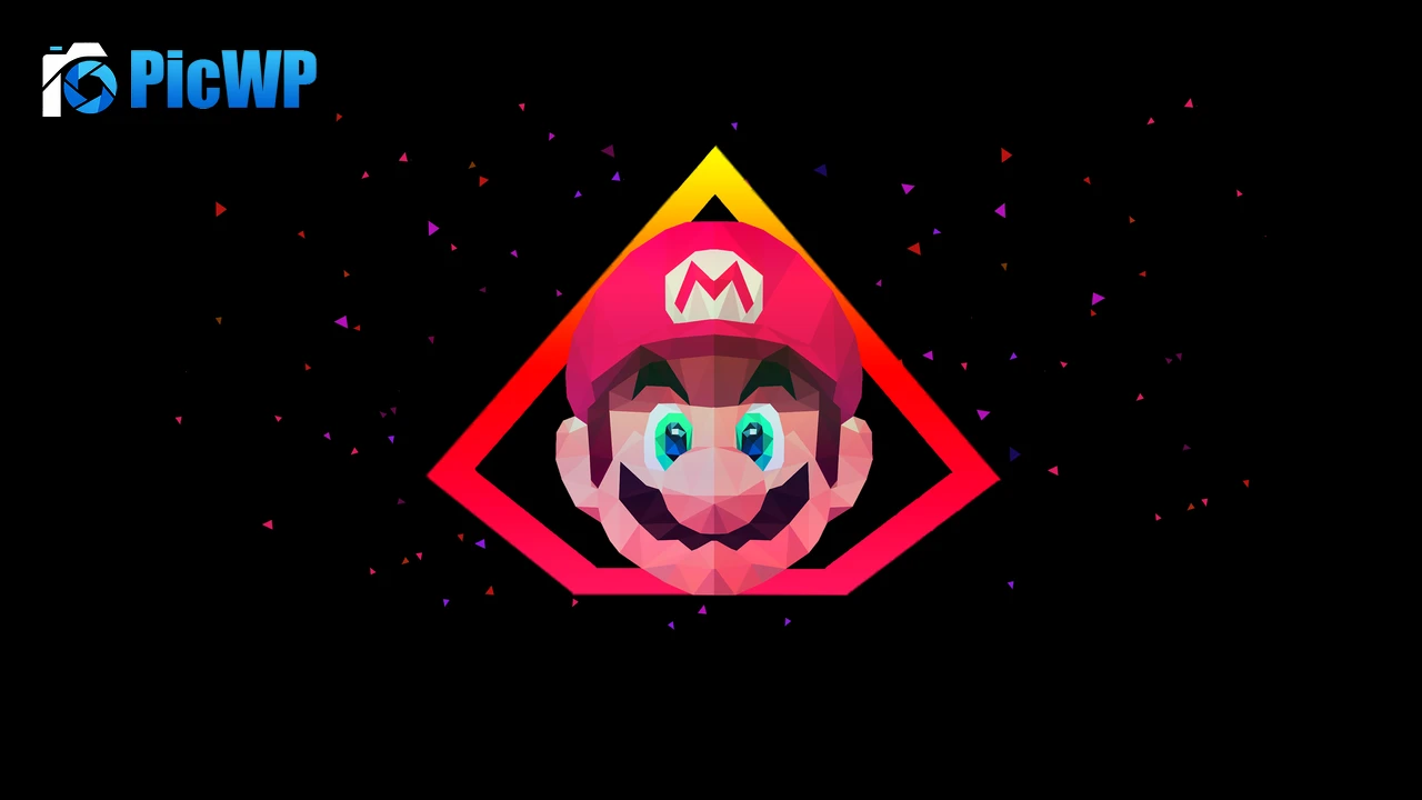Super Mario AMOLED 4K PC Wallpaper