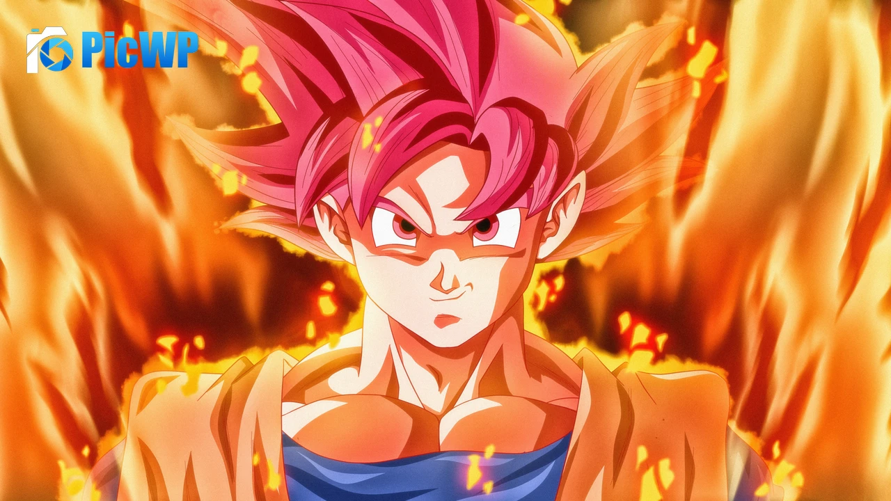 Super Saiyan God Goku 4K PC Wallpaper