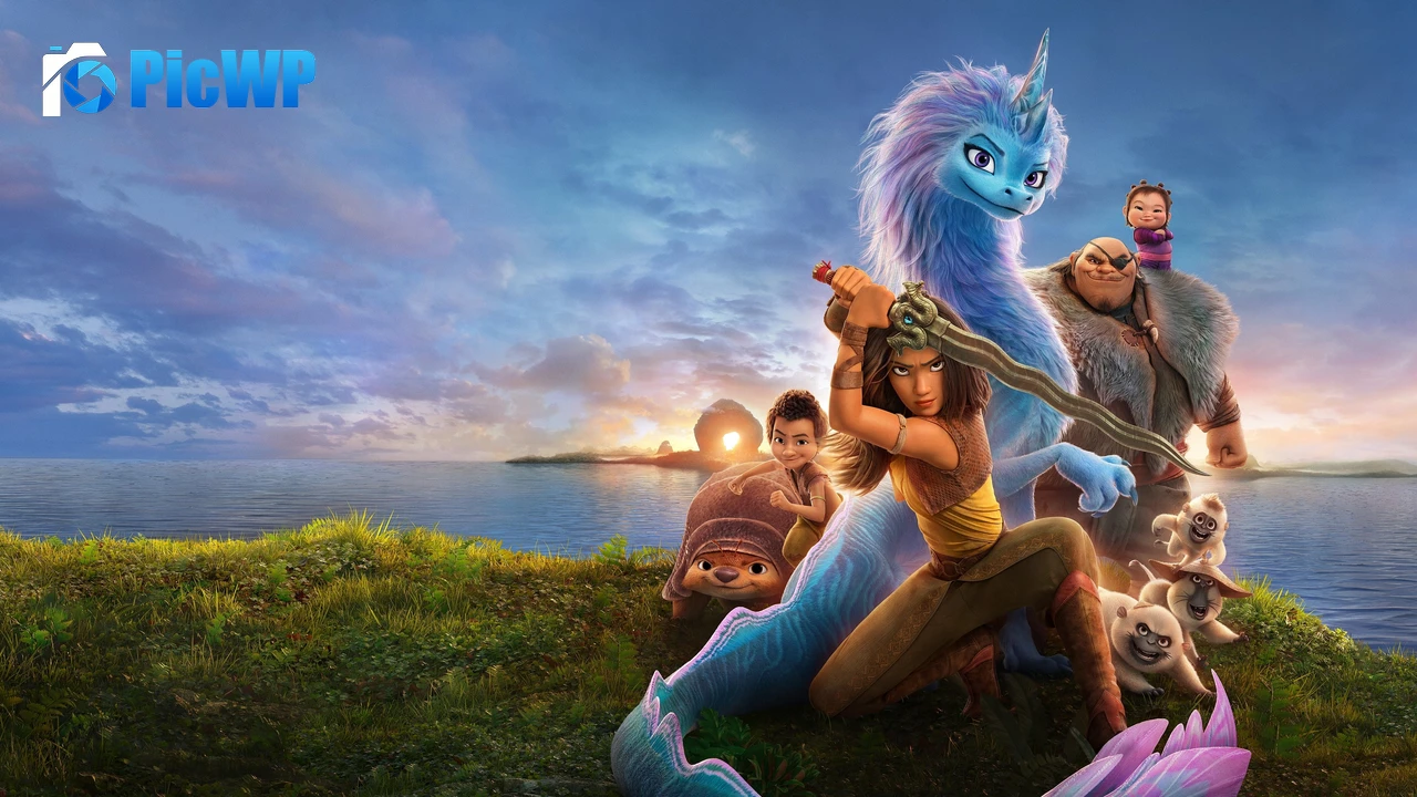 Raya and the Last Dragon Movie poster 4K PC Wallpaper