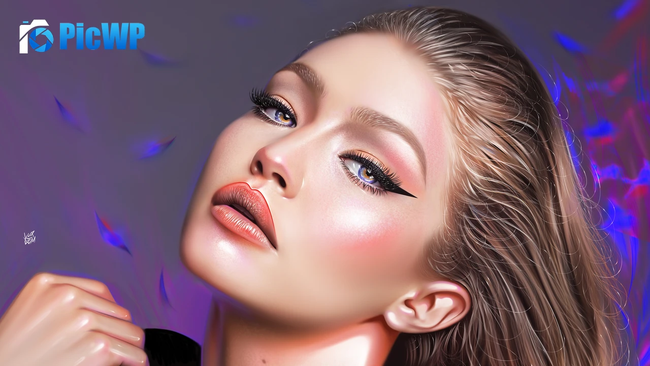 Gigi Hadid Portrait 4K PC Wallpaper
