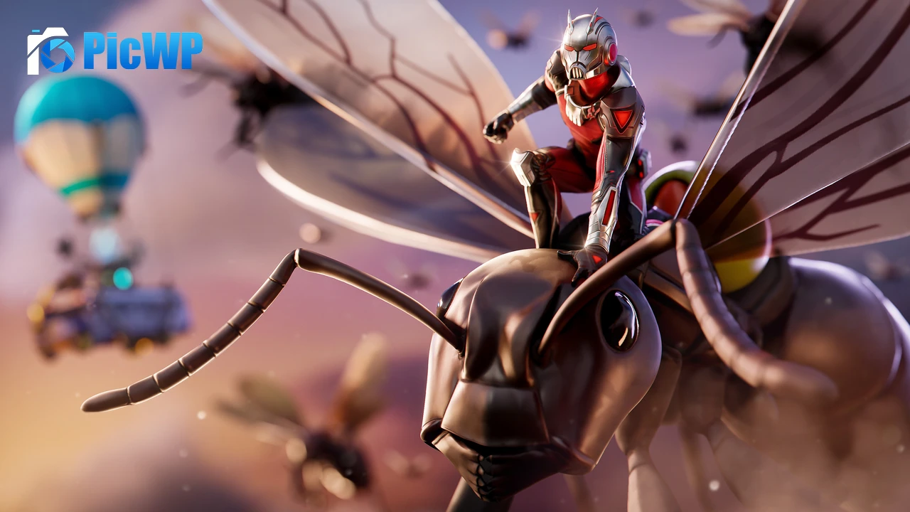 Ant-Man Fortnite 4K PC Wallpaper