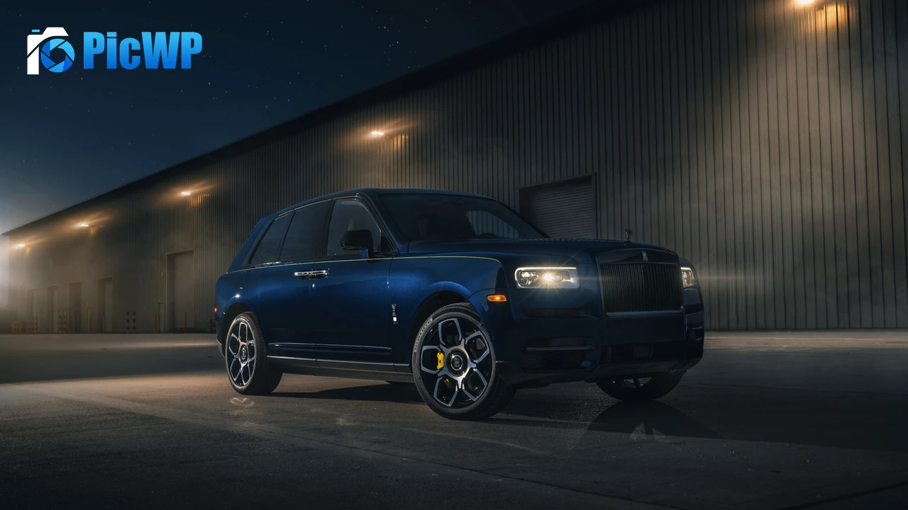 Rolls-Royce Cullinan Black Badge 2021 4K PC Wallpaper