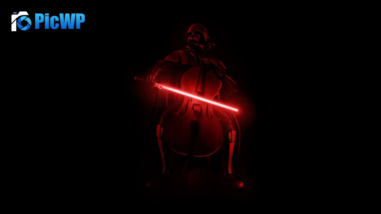 Darth Vader Violin 4K PC Wallpaper