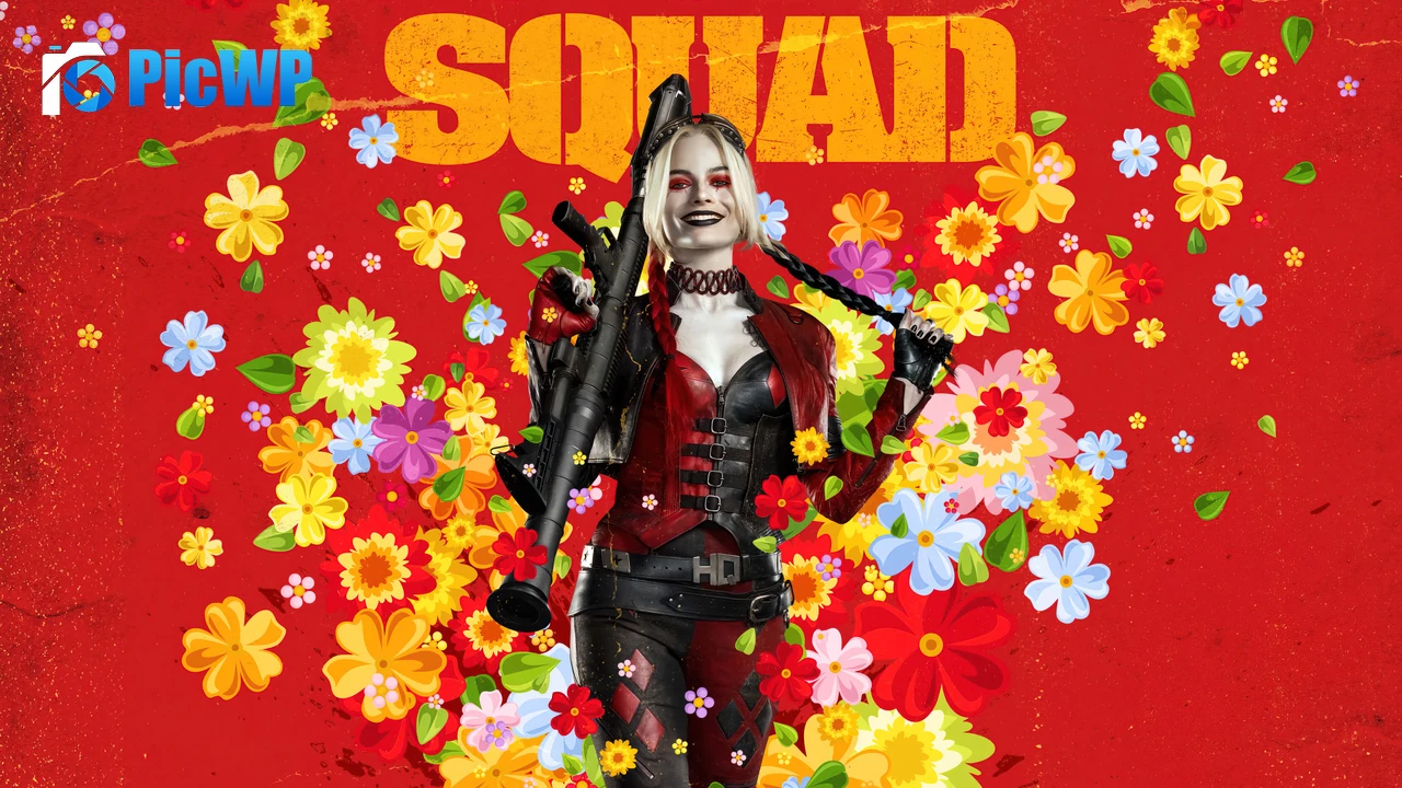 Harley Quinn Margot Robbie 4K PC Wallpaper