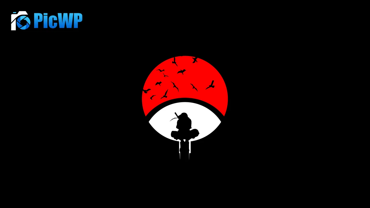 Itachi Uchiha Minimalist 4K PC Wallpaper