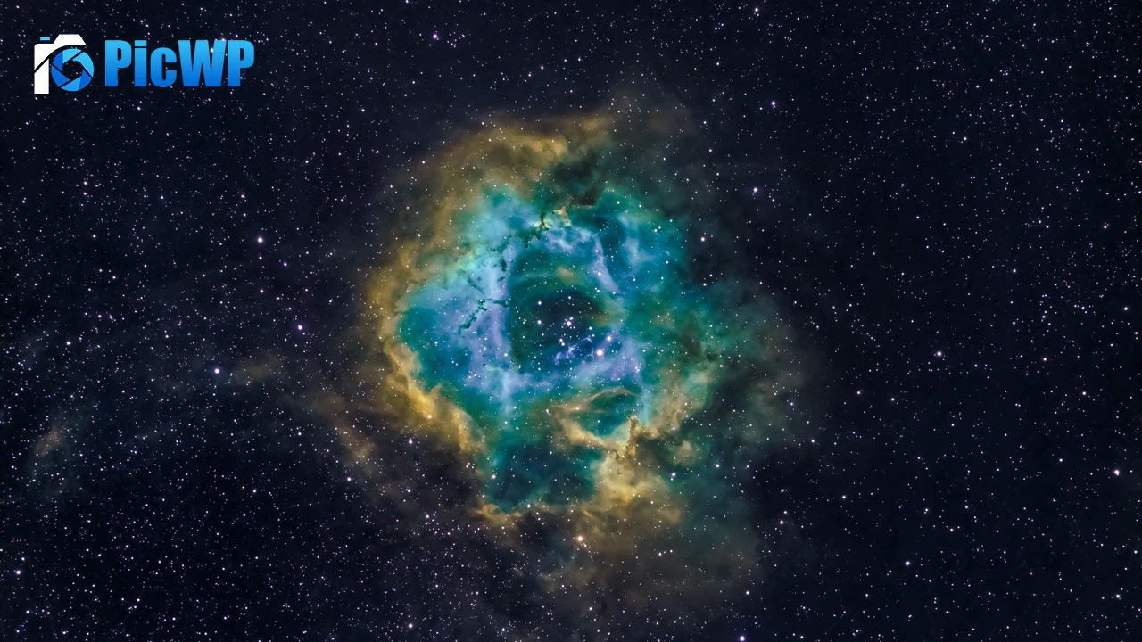 Rosette Nebula Astronomy 4K PC Wallpaper