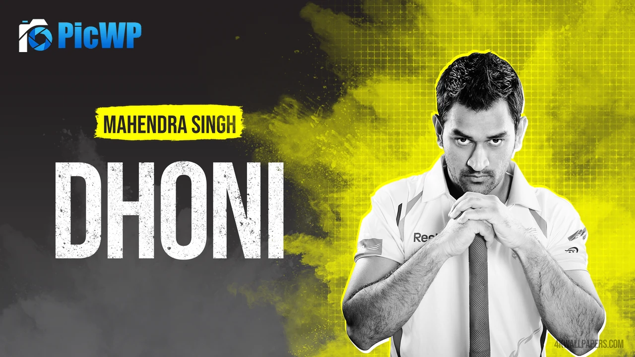 Mahendra Singh Dhoni MSD 4K PC Wallpaper