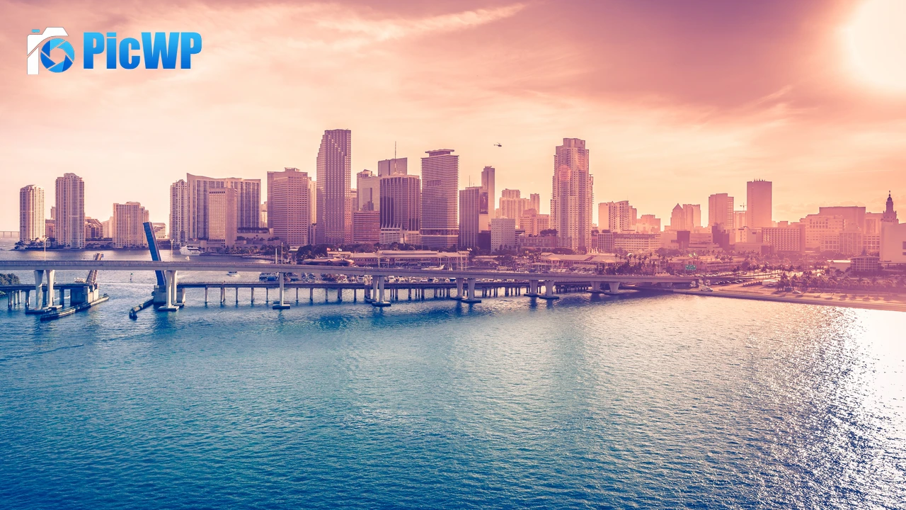 Miami Downtown Florida 4K PC Wallpaper