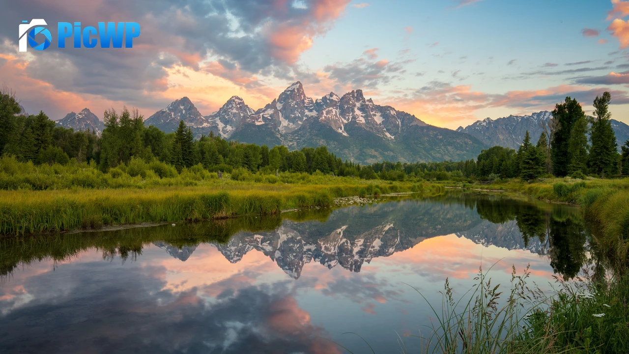 Grand Teton National Park USA 4K PC Wallpaper