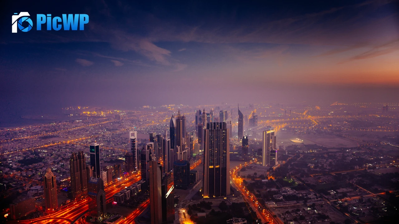 Dubai City Skyline Cityscape 4K PC Wallpaper