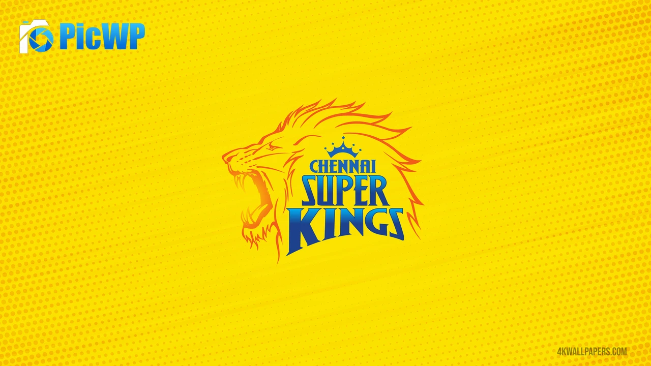 Chennai Super Kings Indian Premier League 4K PC Wallpaper