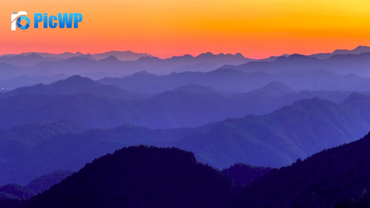 Blue Ridge Mountains United States of America 4K PC Wallpaper