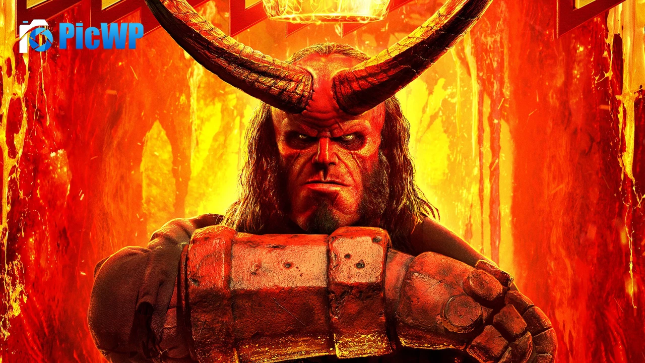 Hellboy Superhero 4K PC Wallpaper