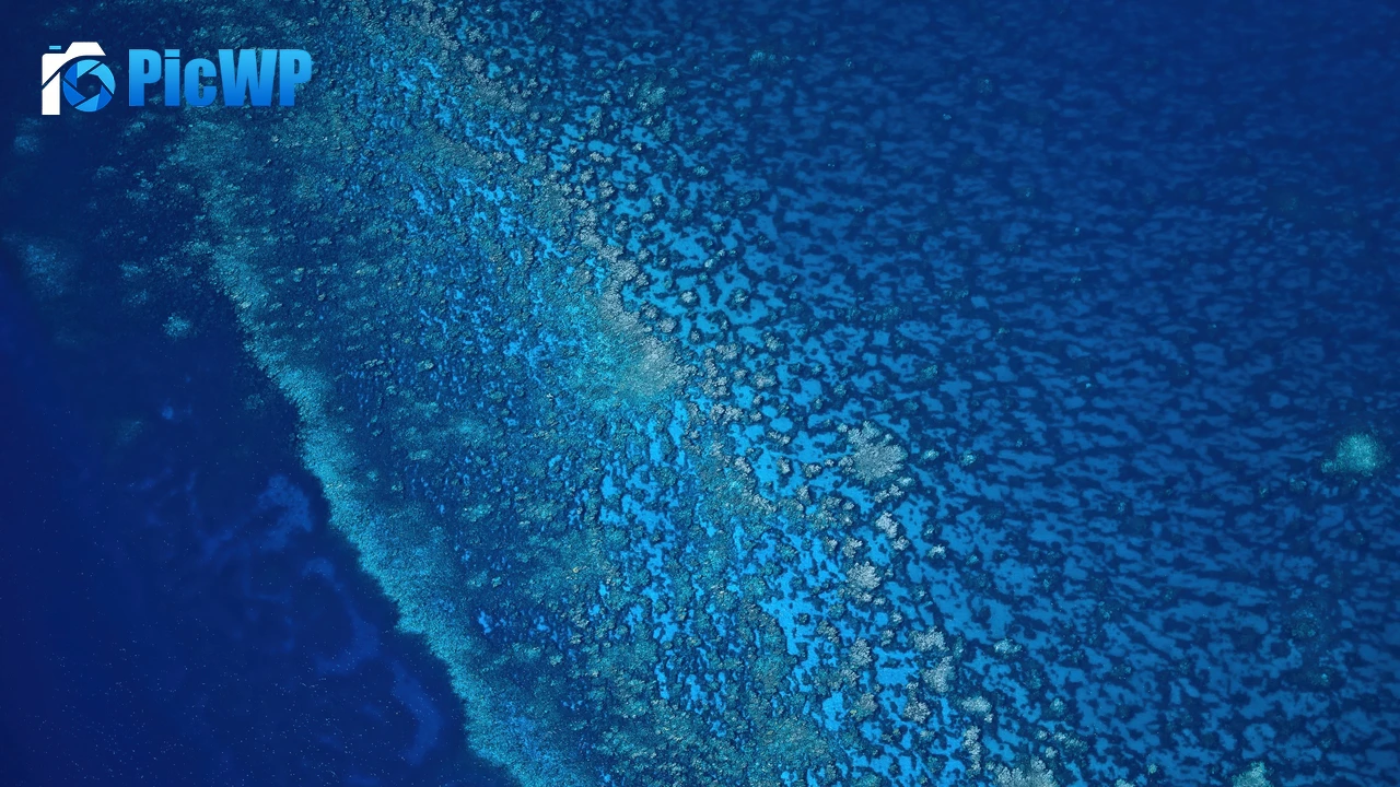 Seascape Aerial view 4K PC Wallpaper
