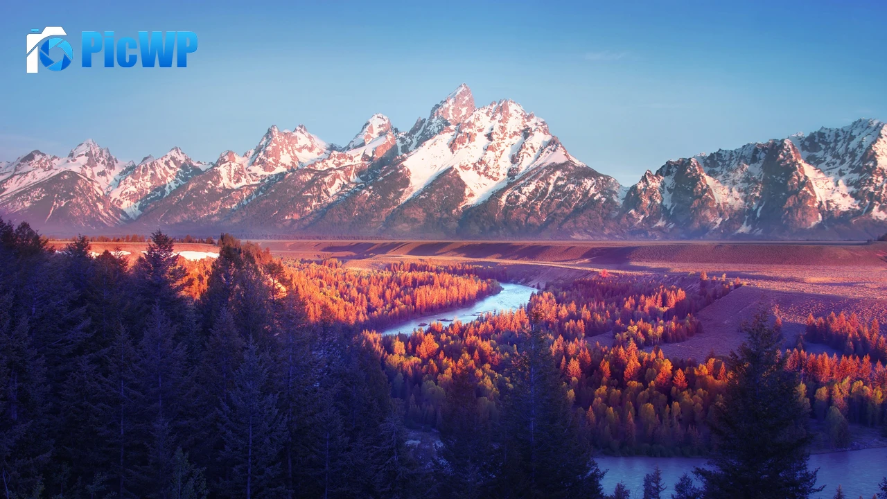 Grand Teton National Park Snake River 4K PC Wallpaper