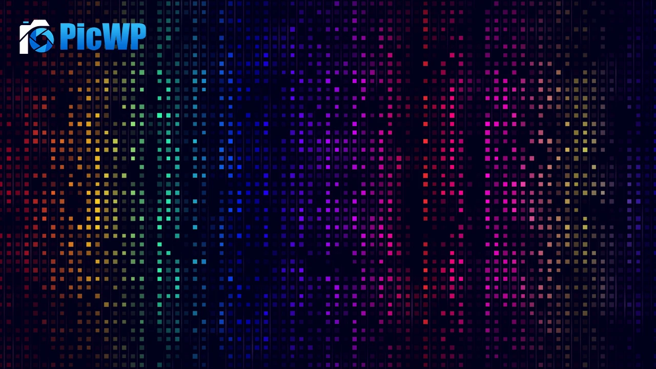 Mosaic Multicolor 4K PC Wallpaper