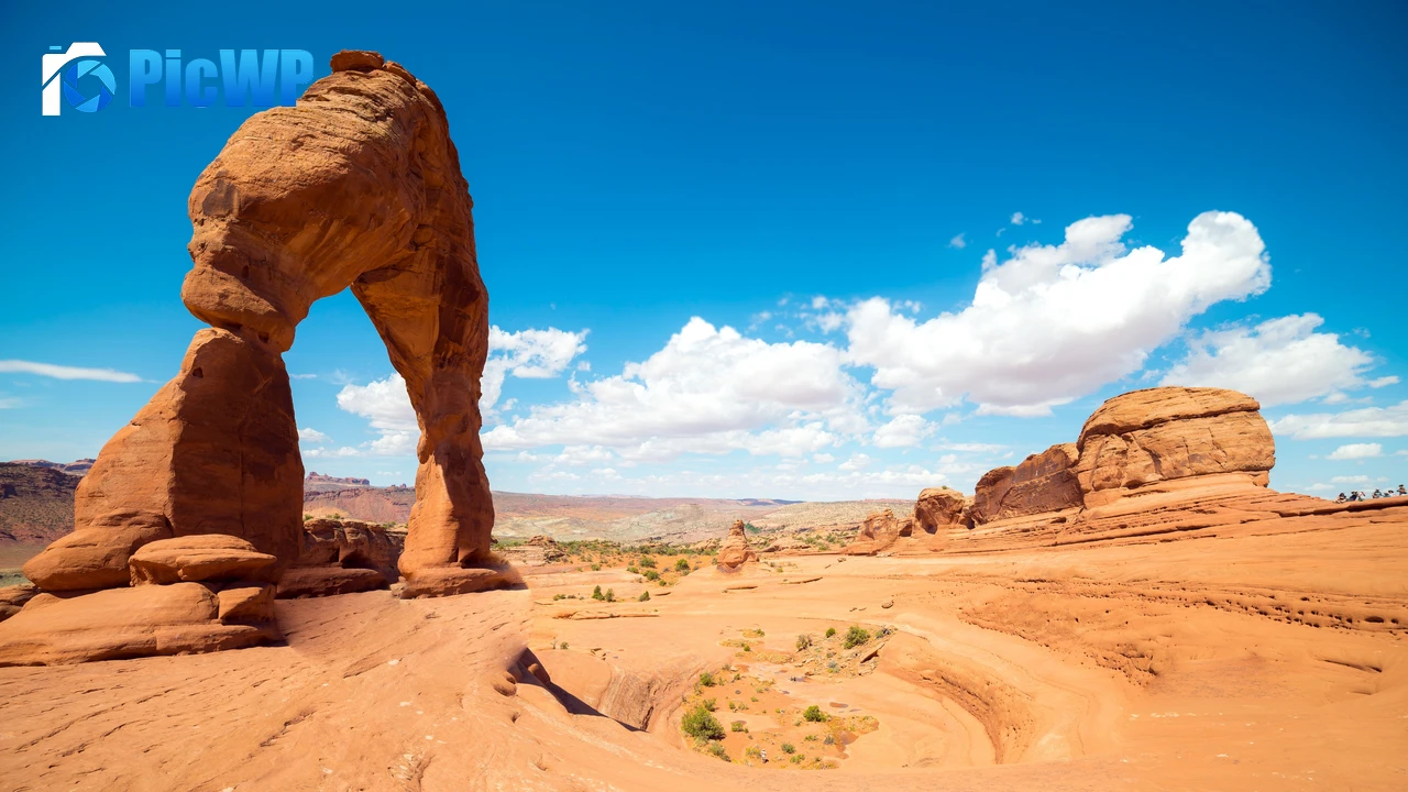 Delicate Arches Arches national park 4K PC Wallpaper