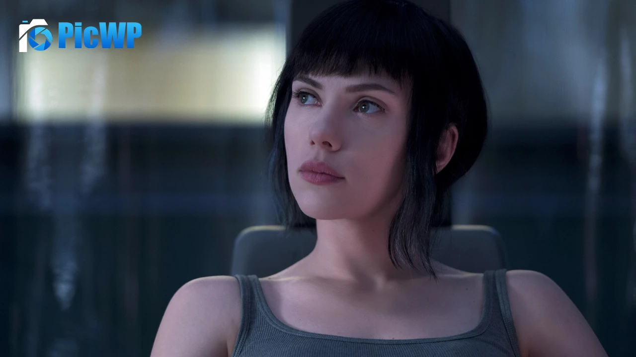 Scarlett Johansson Ghost in the Shell 4K PC Wallpaper