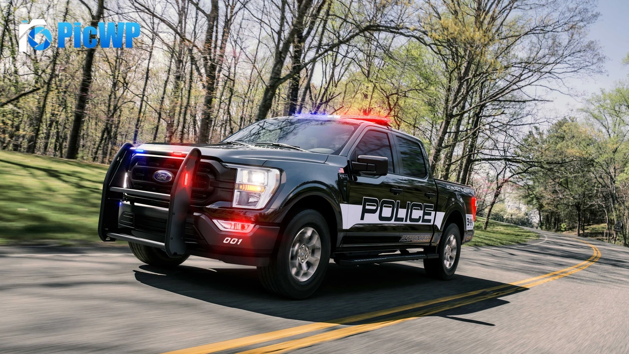 Ford F-150 Police Responder 2021 4K PC Wallpaper