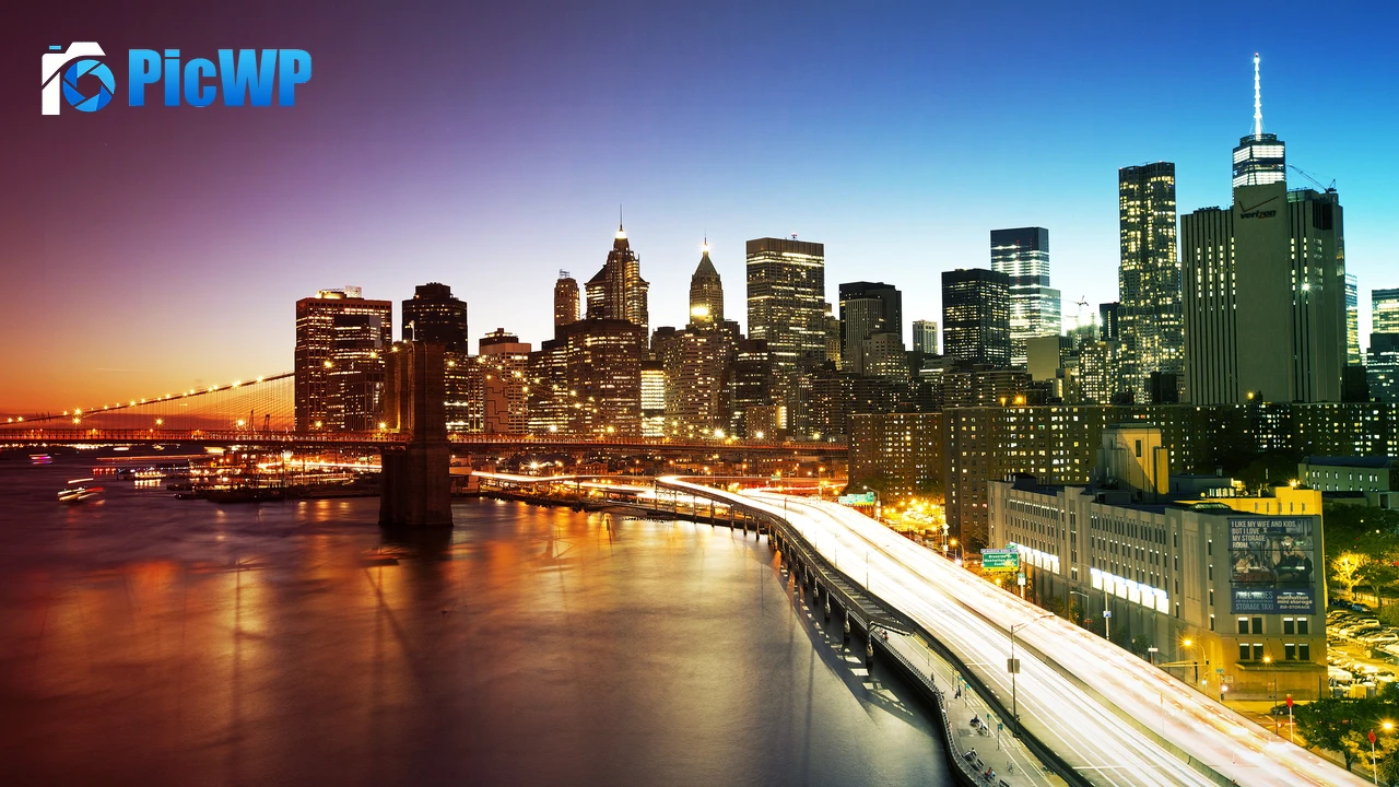 Manhattan Bridge New York City 4K PC Wallpaper