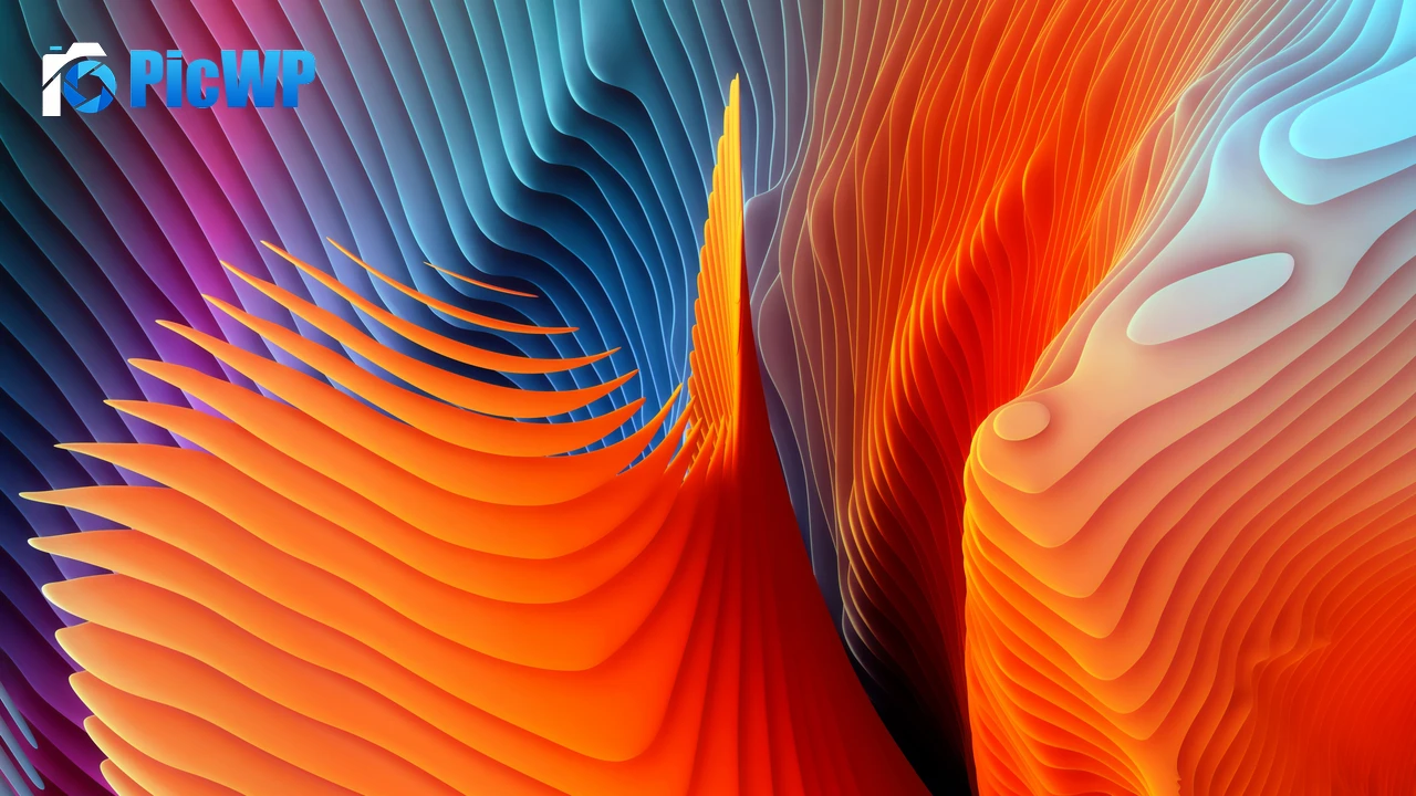 Colorful background Abstract background 4K PC Wallpaper