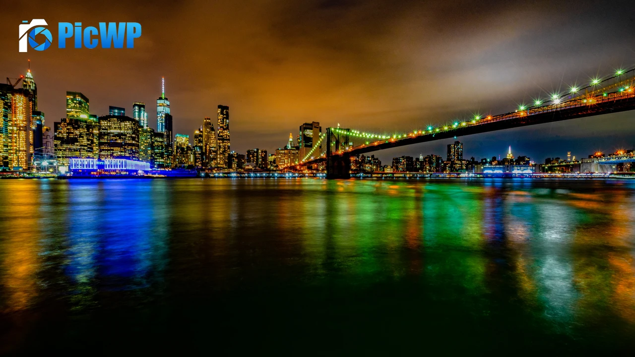Brooklyn Bridge New York 4K PC Wallpaper