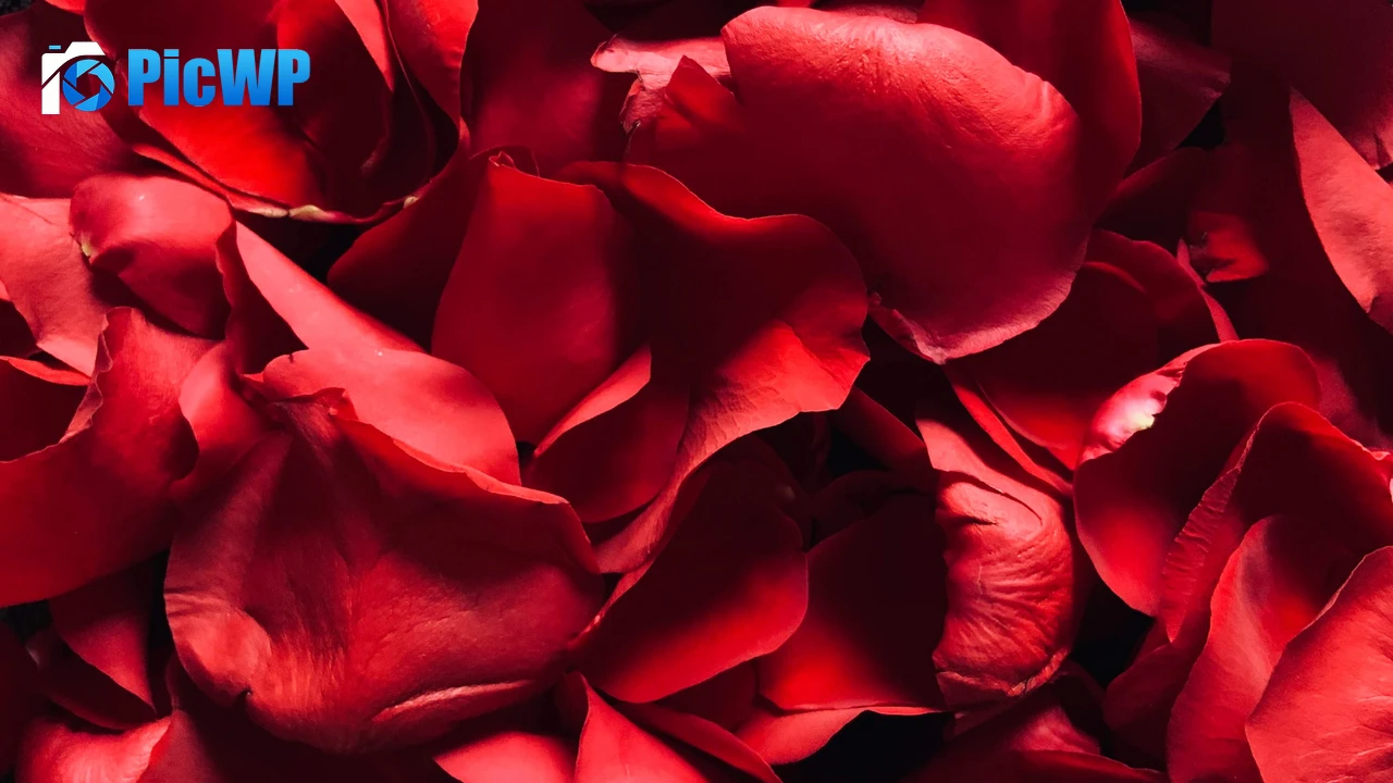 Red Rose Rose Petals 4K PC Wallpaper