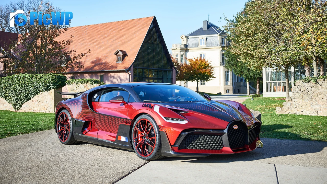 Bugatti Divo Lady Bug 4K PC Wallpaper
