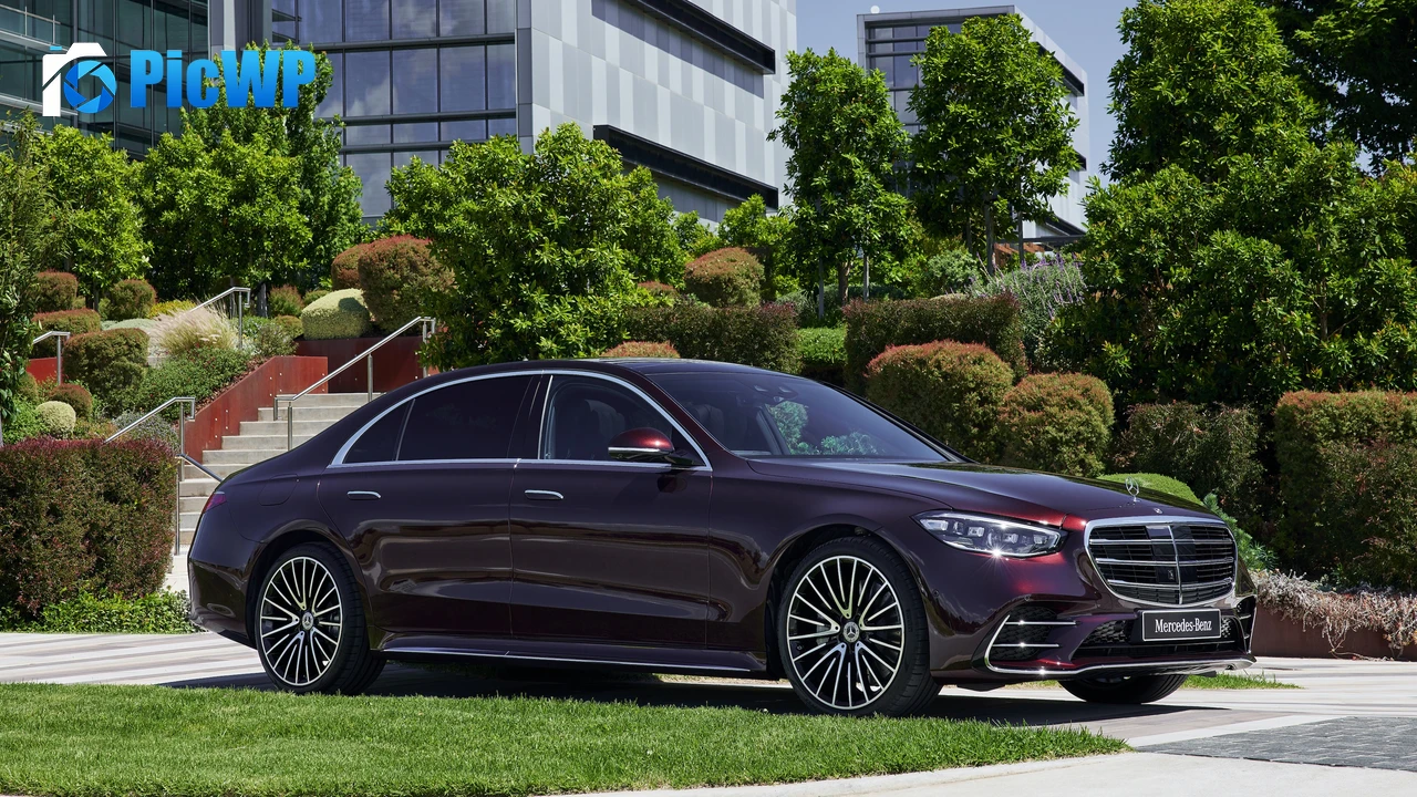 Mercedes-Benz S 450 4MATIC AMG Line 2021 4K PC Wallpaper