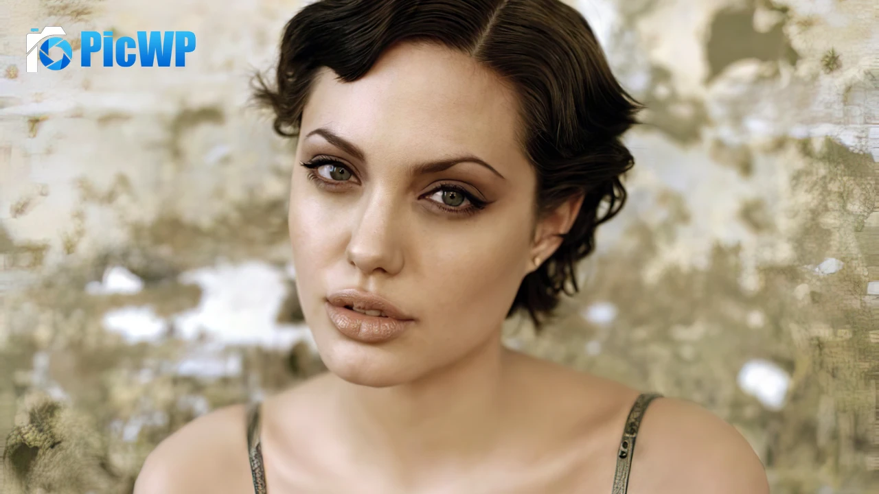 Angelina Jolie American actress 4K PC Wallpaper